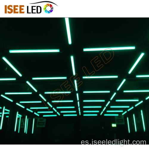 Barra LED DMX512 delgada 1M para iluminación lineal